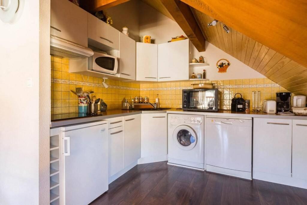 Appartement Style Chalet A Saint Lary Soulan. 外观 照片